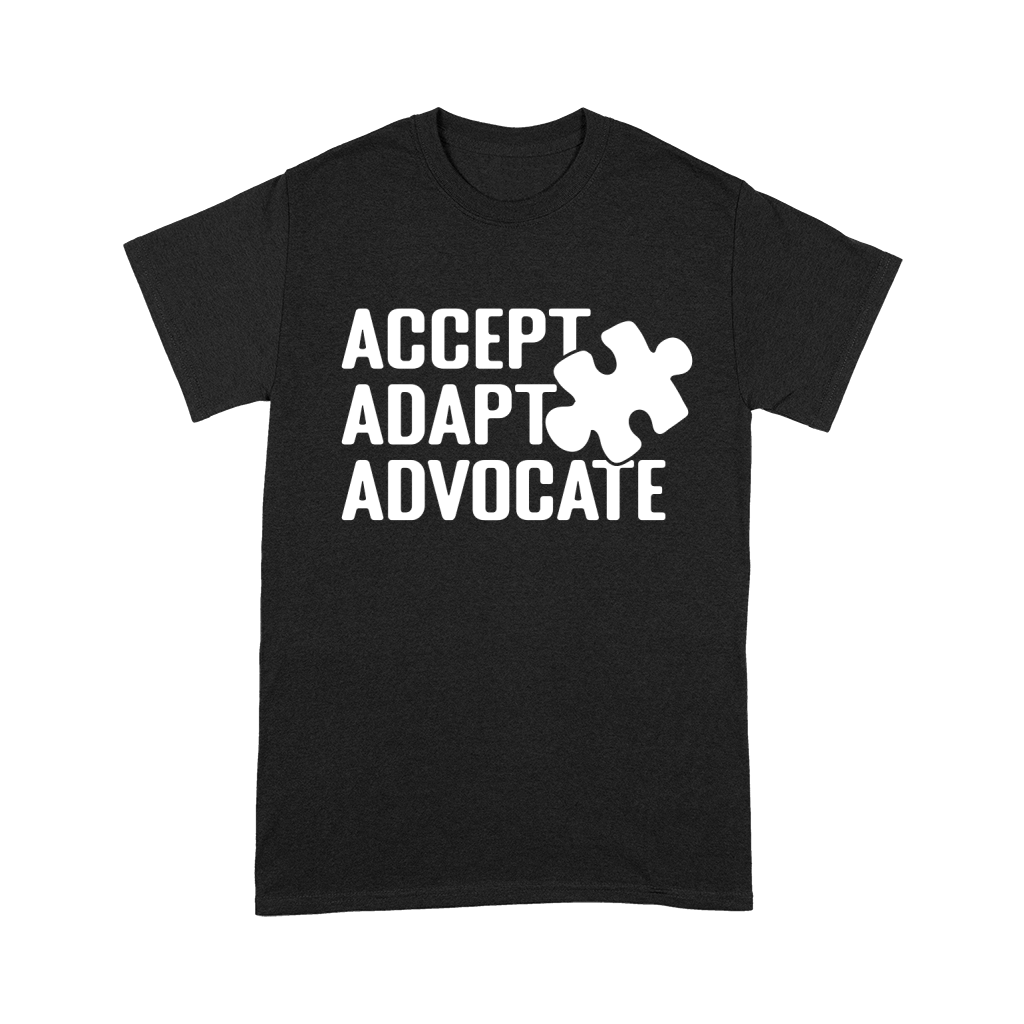 Accept adapt advocate Unisex T-Shirt