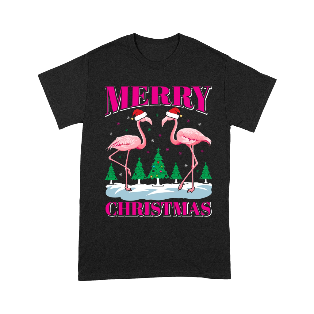 Merry Christmas, Flamingo Lover, Christmas Day Unisex T-Shirt