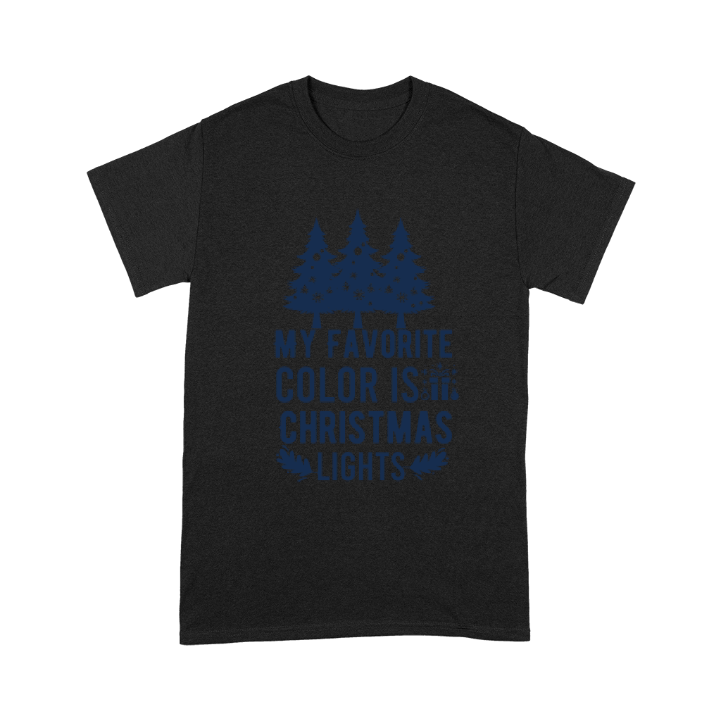My Favorite Color is Christmas Lights Unisex T-Shirt