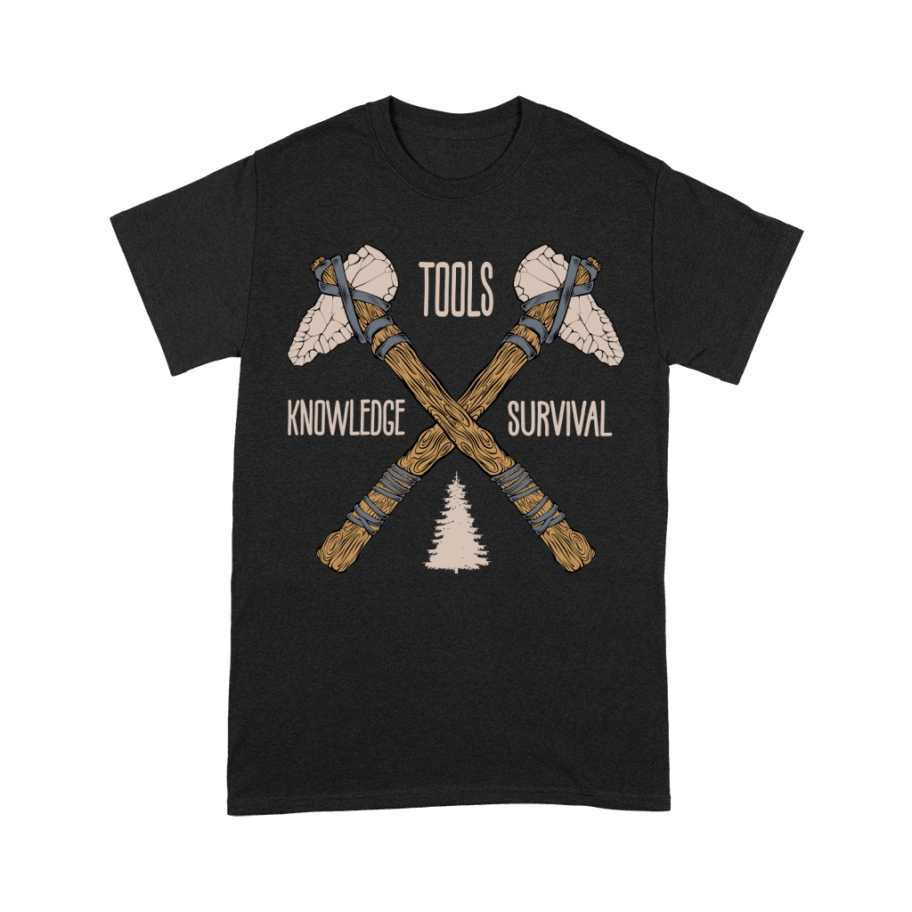 Tools, Knowledge, Survival Unisex T-Shirt
