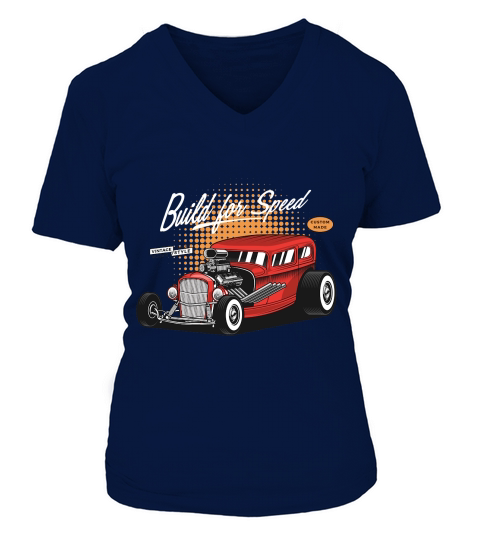Vintage Car 12 V-neck T-Shirt Woman