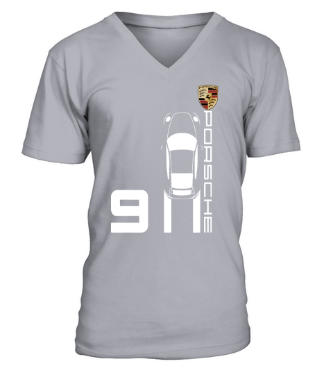 Vintage 911 Porsche Sports Car T Shirt Unisex V-Neck T-shirt