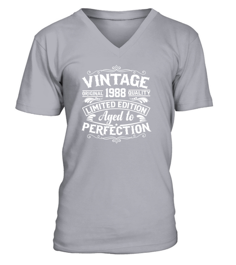 Vintage original 1988 quality limited edition aged to perfection V-Neck T-shirt