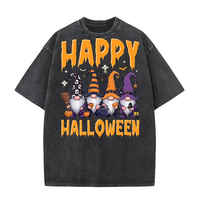 245. happy halloween Washed T-Shirt