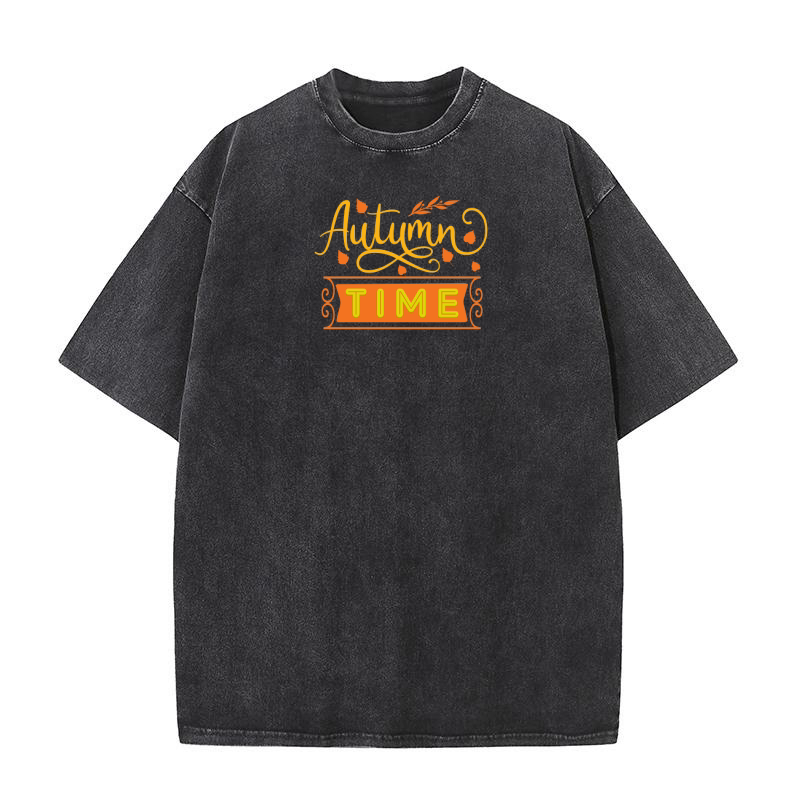 Autumn Time Washed T-Shirt