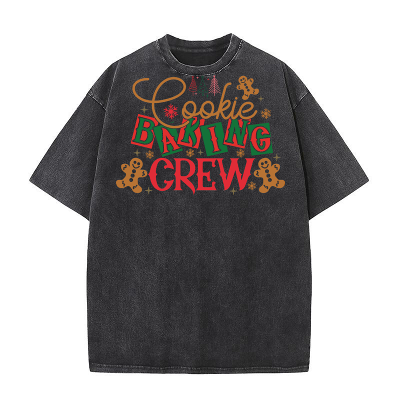Cookie Baking Crew 5 Washed T-Shirt