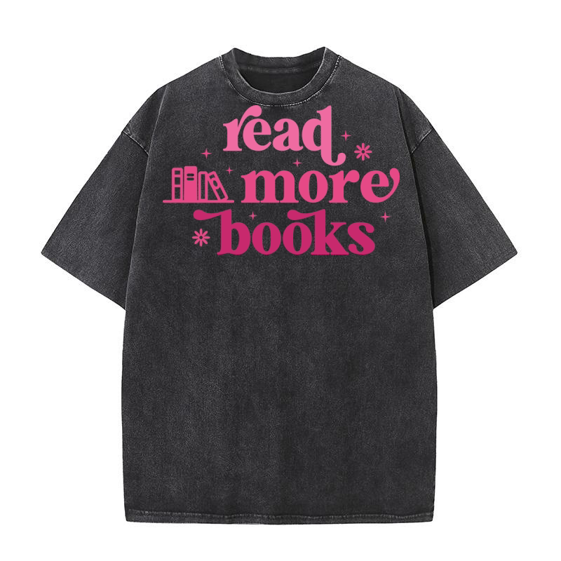 Read More Books 3 Washed T-Shirt