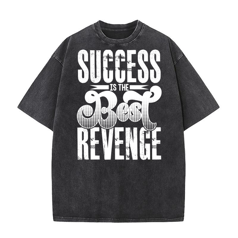 Success Is The Best Revenge Washed T-Shirt