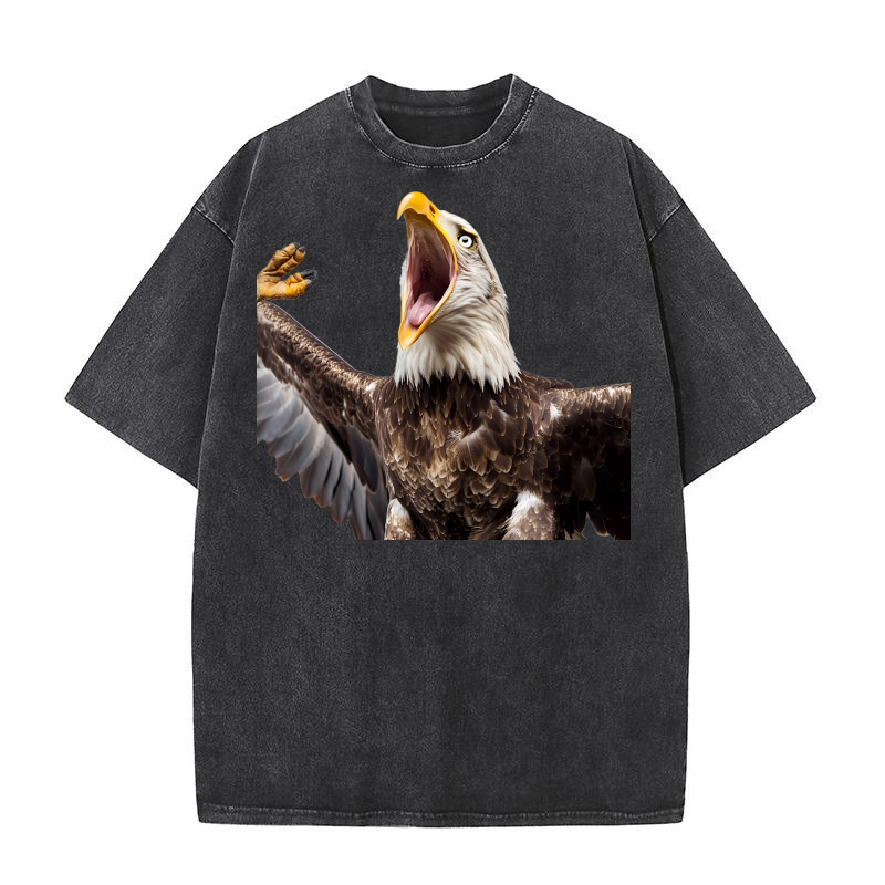 Three Eagle Washed T-Shirt