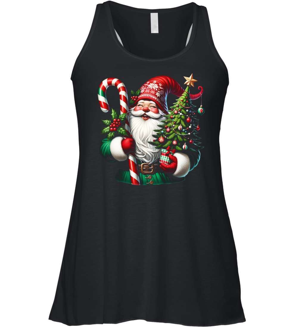 Christmas Gnome Holes 1 Women's Flowy Tank Top