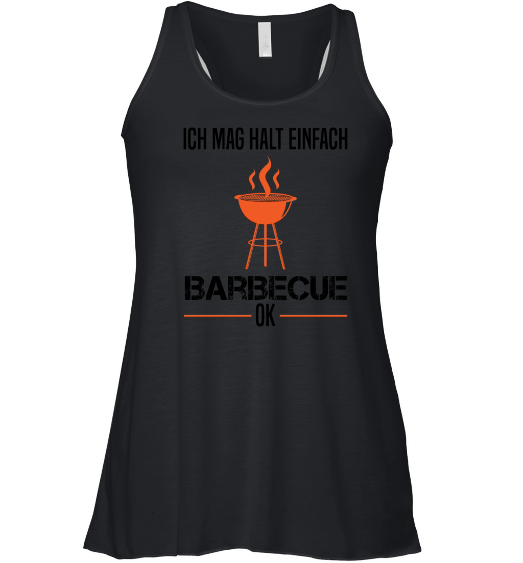 Grill Barbecue BBQ Quote Grill Master Gift Women's Flowy Tank Top