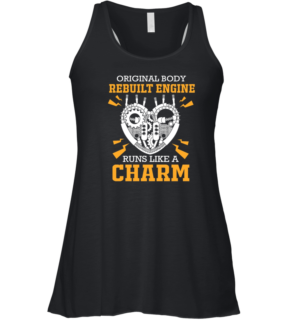 Heart Surgery Original Body Rebuilt Engine Women's Flowy Tank Top