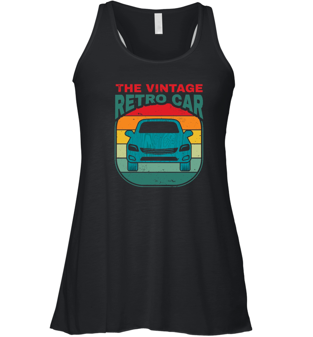 The Vintage Retro Car Women's Flowy Tank Top
