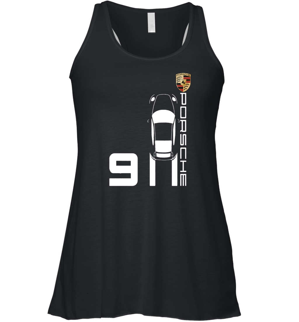 Vintage 911 Porsche Sports Car T Shirt Unisex Women's Flowy Tank Top