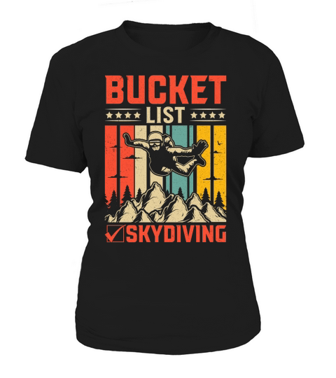 Bucket list skydiving 07 Women's T-Shirt