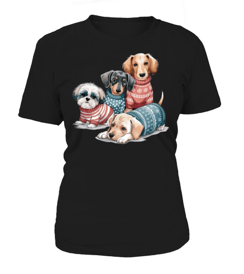 Dog Watercolor Bundle Women's T-Shirt