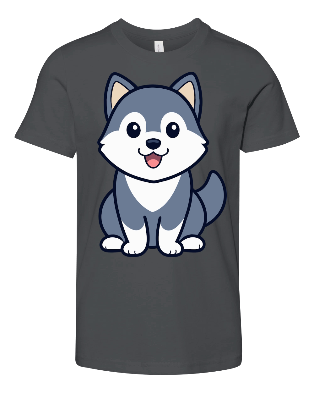 Alaskan Malamute 04 Youth Unisex Jersey Tee