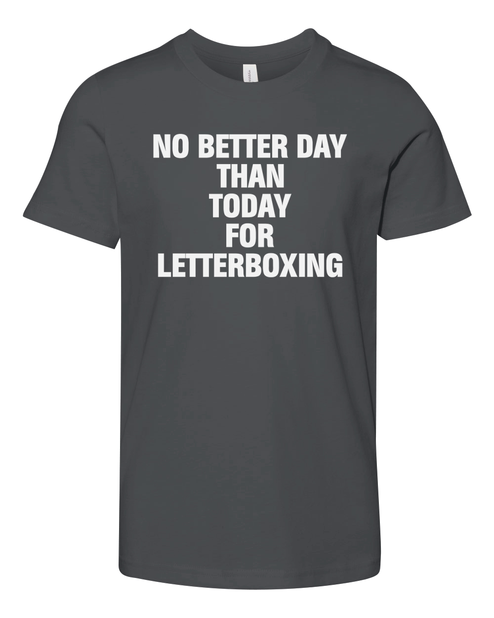 No Better Day Than Today for Letterboxing Youth Unisex Jersey Tee