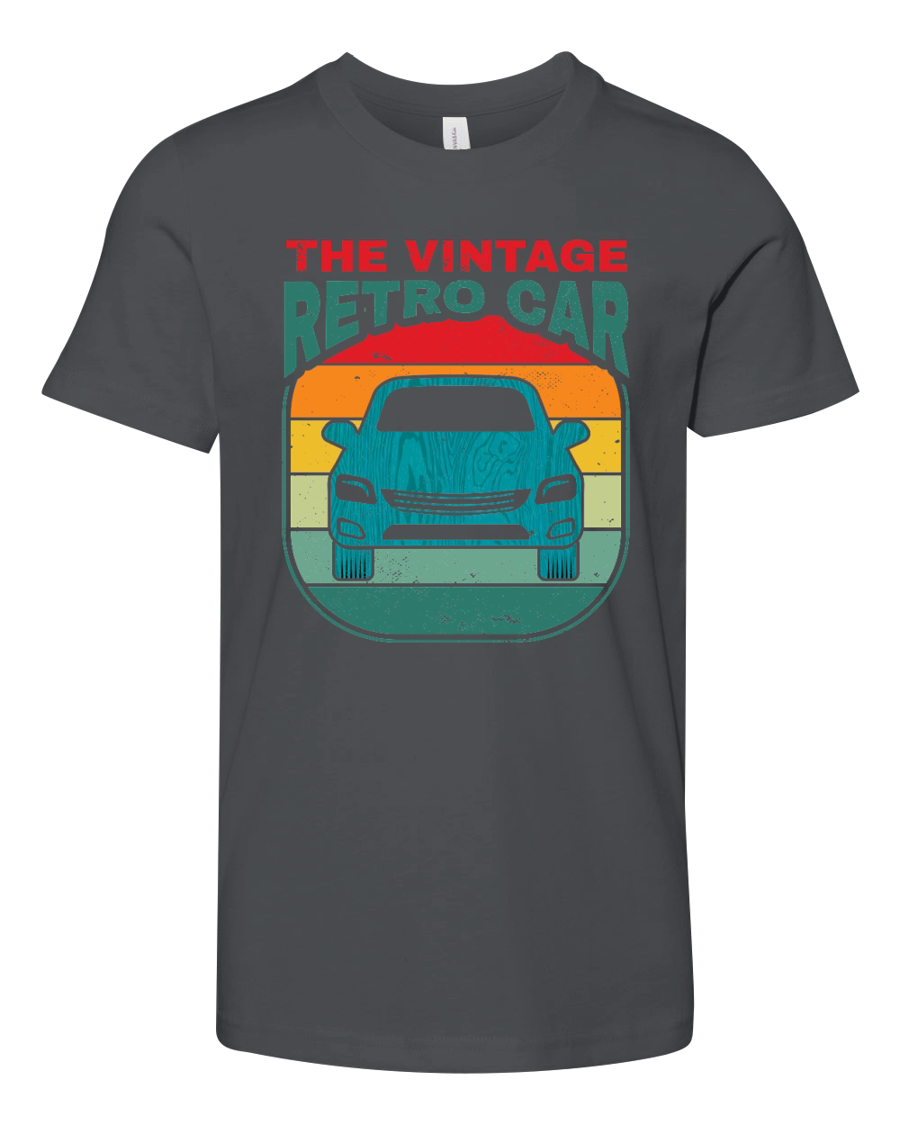 The Vintage Retro Car Youth Unisex Jersey Tee