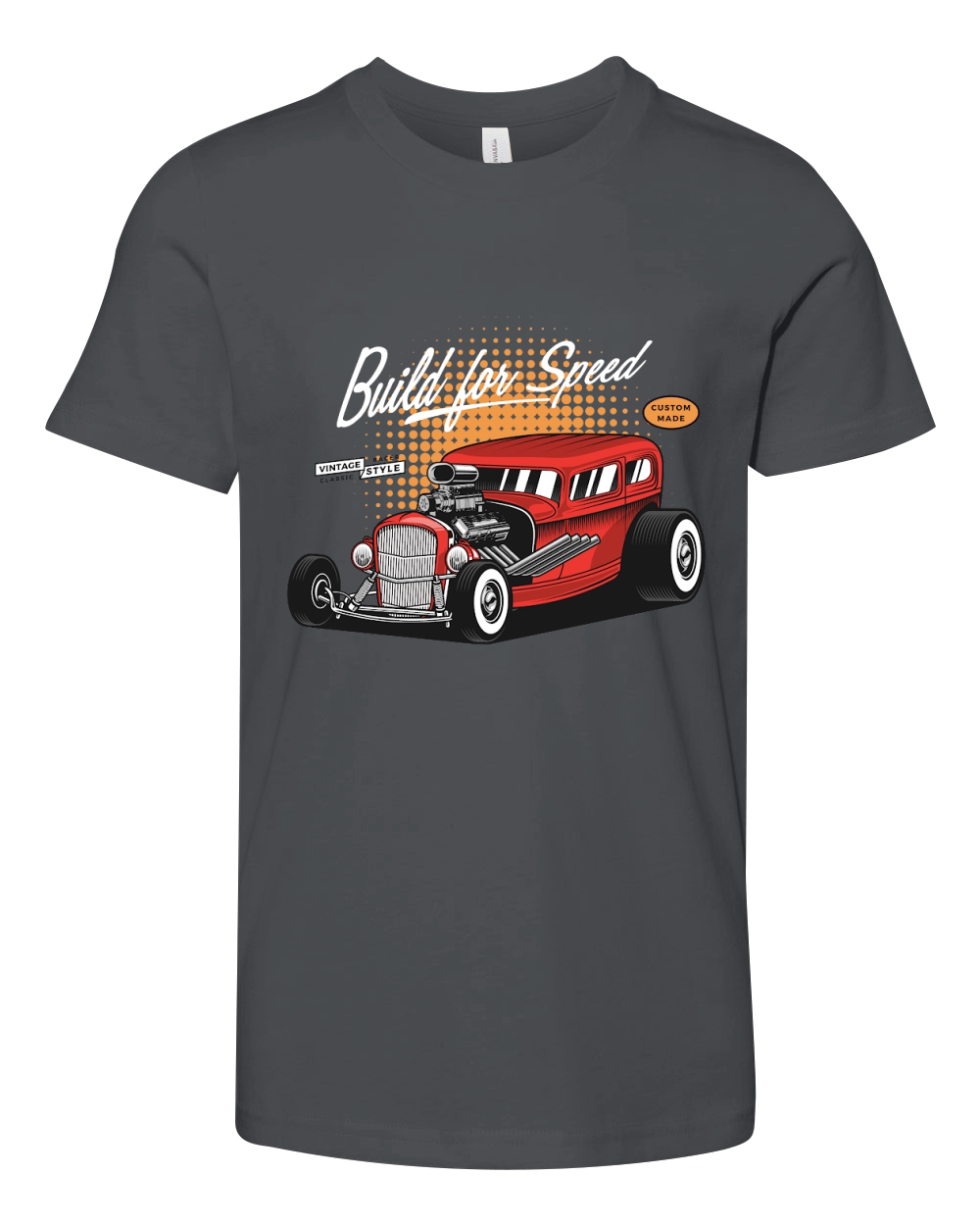 Vintage Car 12 Youth Unisex Jersey Tee