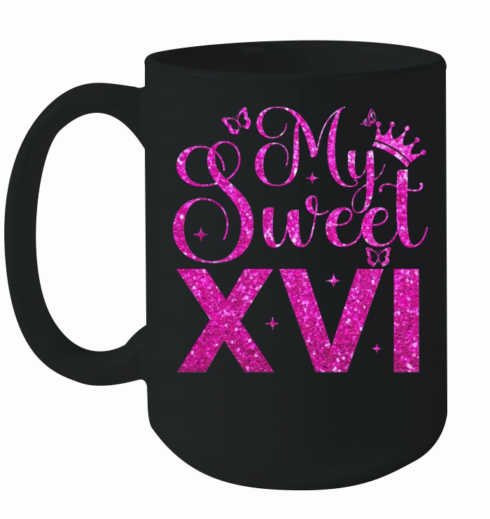 My Sweet XVI Birthday Ceramic Mug