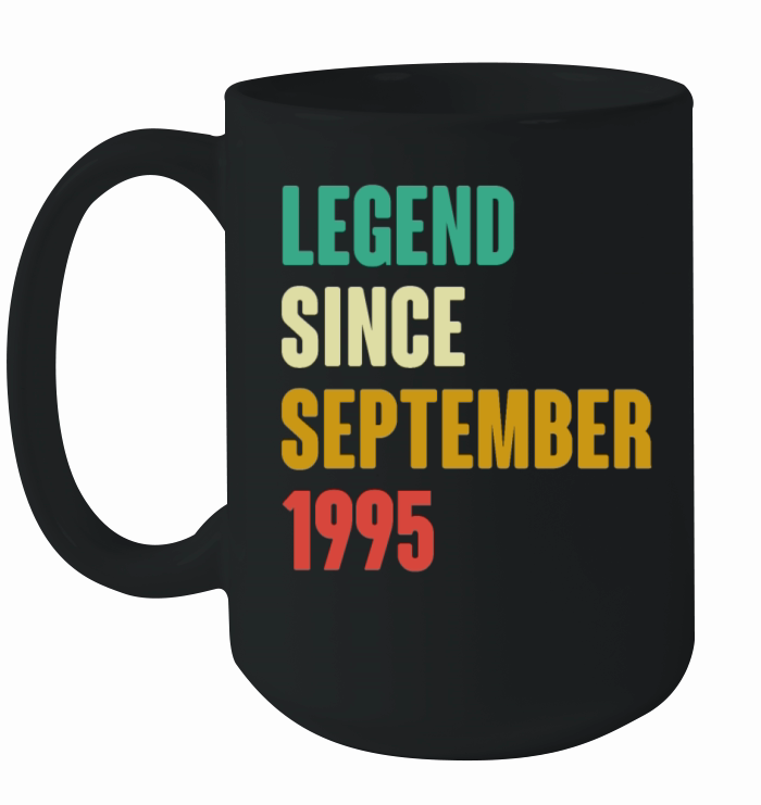 September 1995 27th Birthday 27 Years Old Bday Gi Ceramic Mug