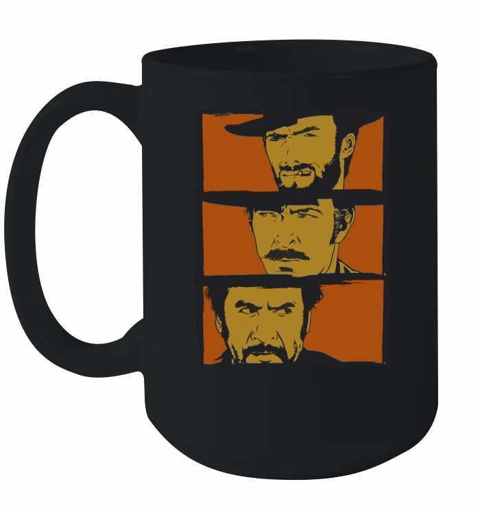 The Good,the Bad and the Ugly art Ceramic Mug