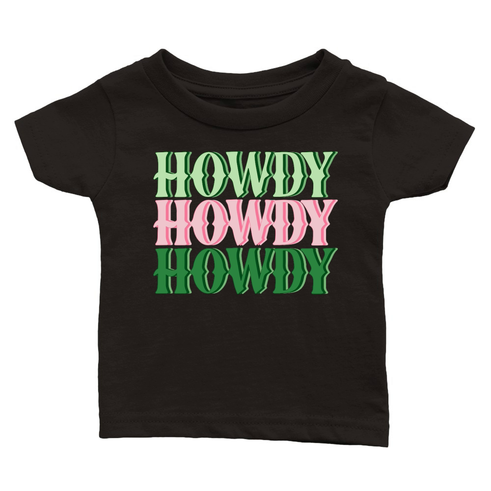 St Patricks Howdy Classic Baby Crewneck T-shirt