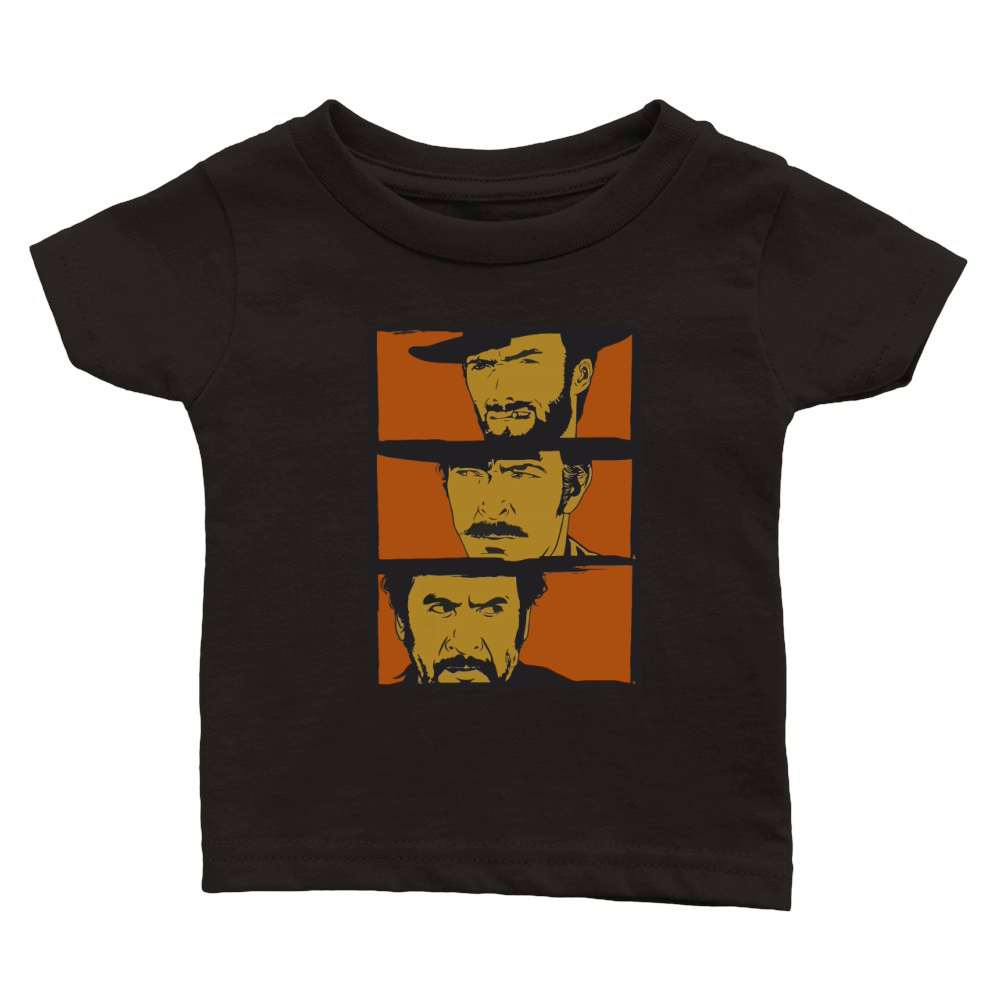 The Good,the Bad and the Ugly art Classic Baby Crewneck T-shirt