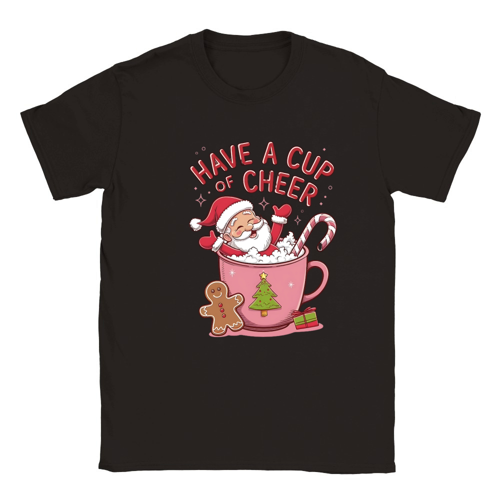 have a cup of cheer Classic Kids Crewneck T-shirt