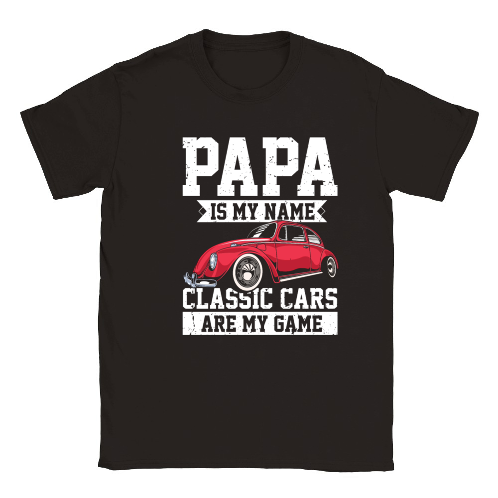 Hilarious Vintage Automobiles Classical Classic Kids Crewneck T-shirt