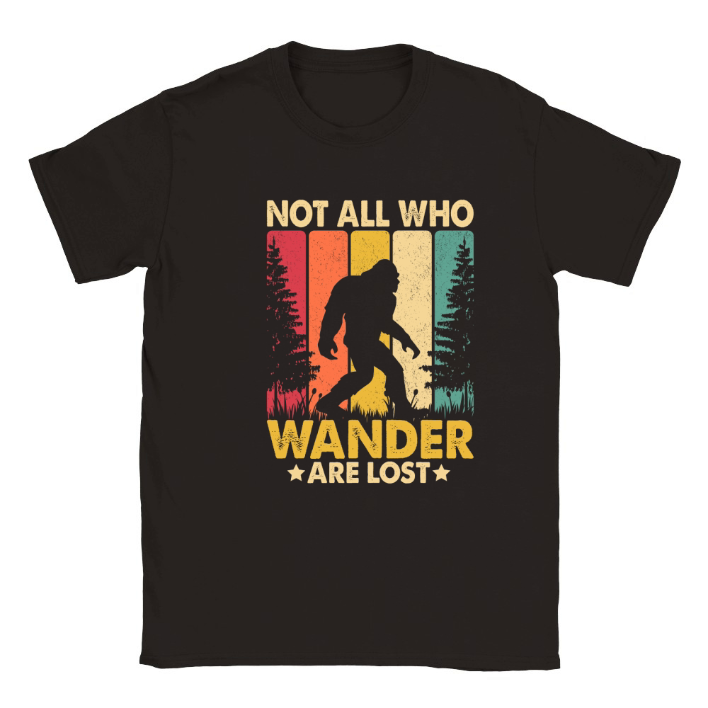 Not All Who Wander Are Lost Classic Kids Crewneck T-shirt