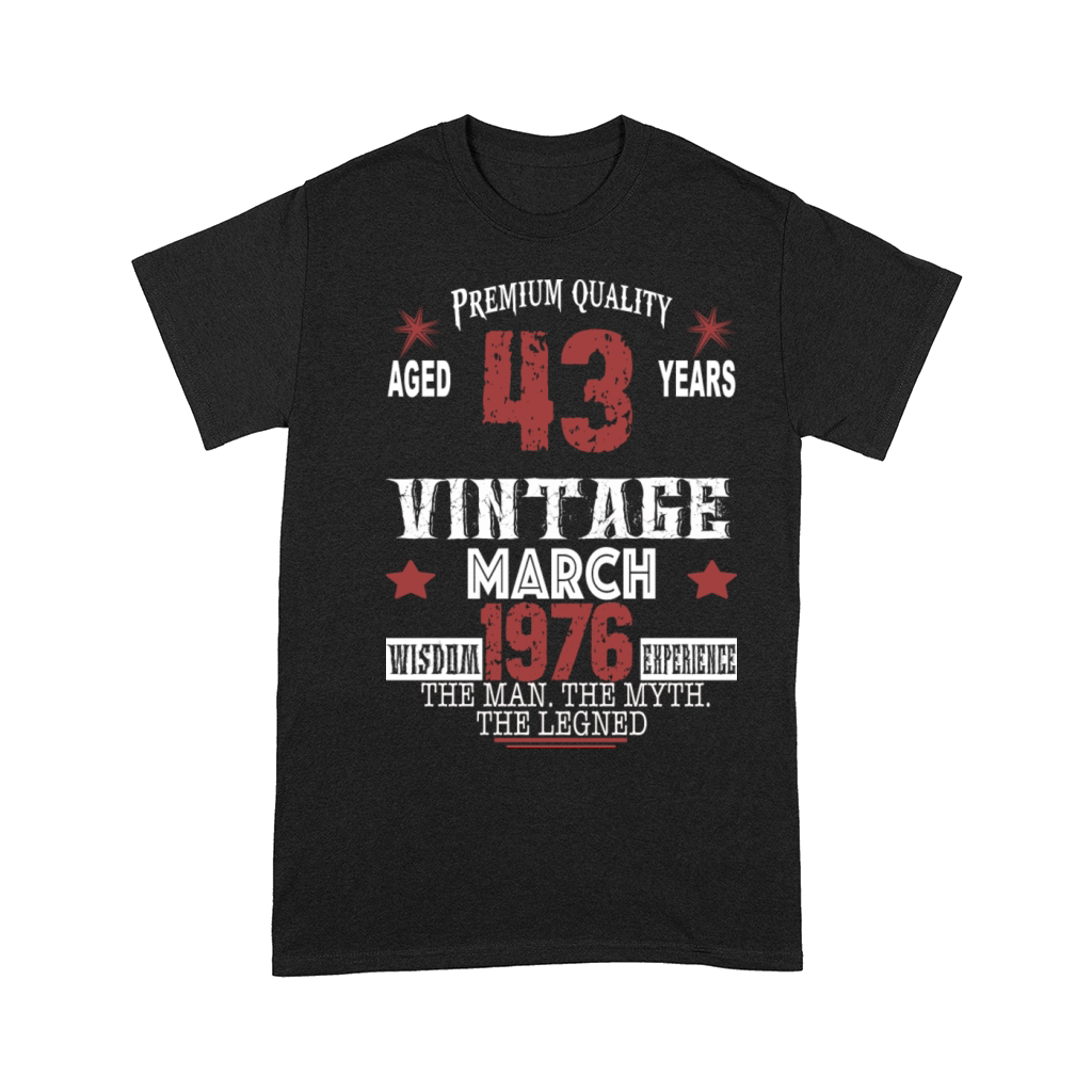 are born in march 1976 Comfort T-shirt