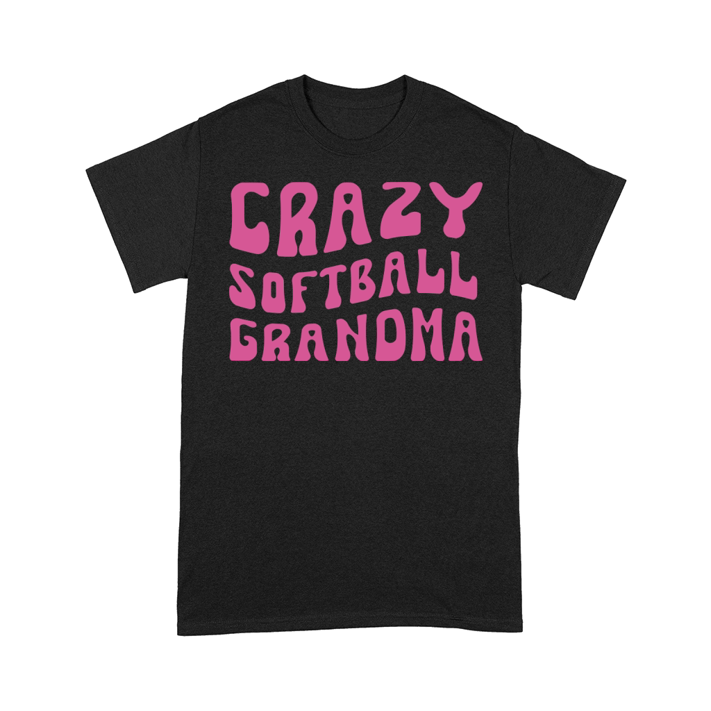 Crazy Softball Grandma Comfort T-shirt