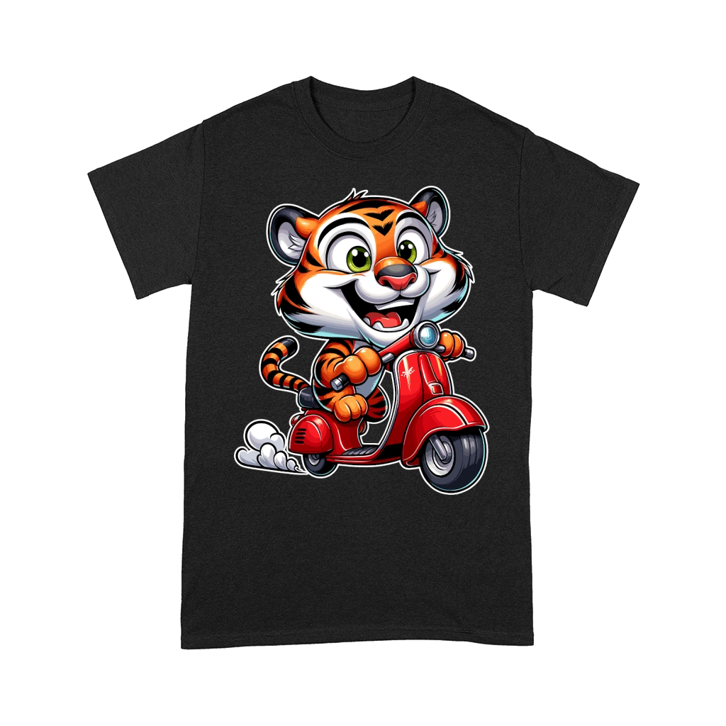 Tiger Riding Scooter 1 Comfort T-shirt