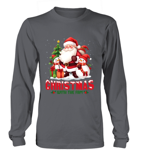 Christmas with the Fam Long sleeved Unisex