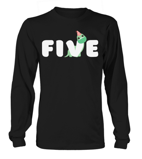 five birthday Long sleeved Unisex