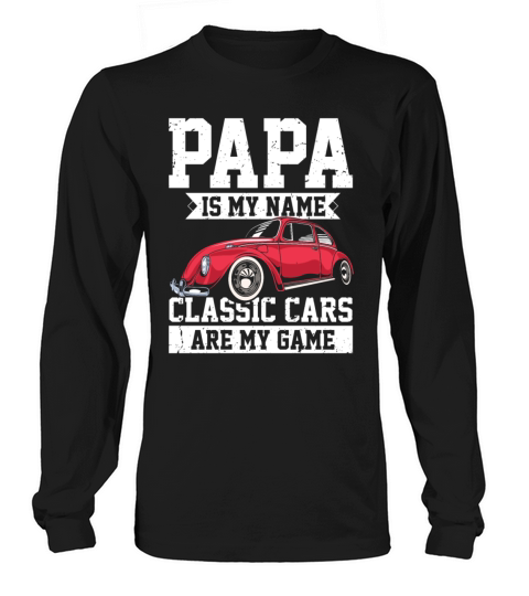 Hilarious Vintage Automobiles Classical Long sleeved Unisex