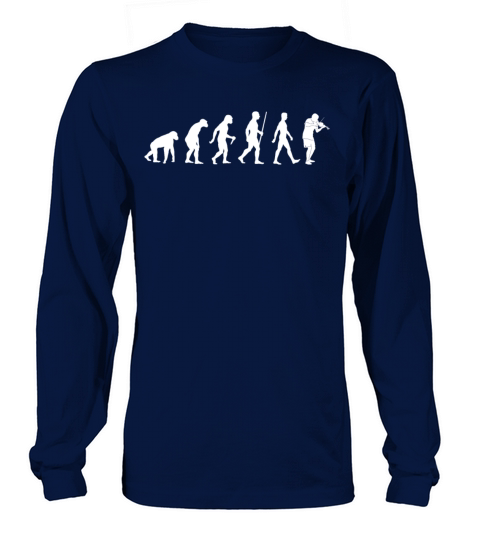 Violin Evolution Liveline Music Player Gift Long sleeved Unisex