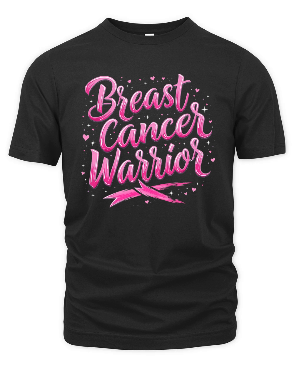 Breast Cancer Warrior Organic Unisex T-shirt