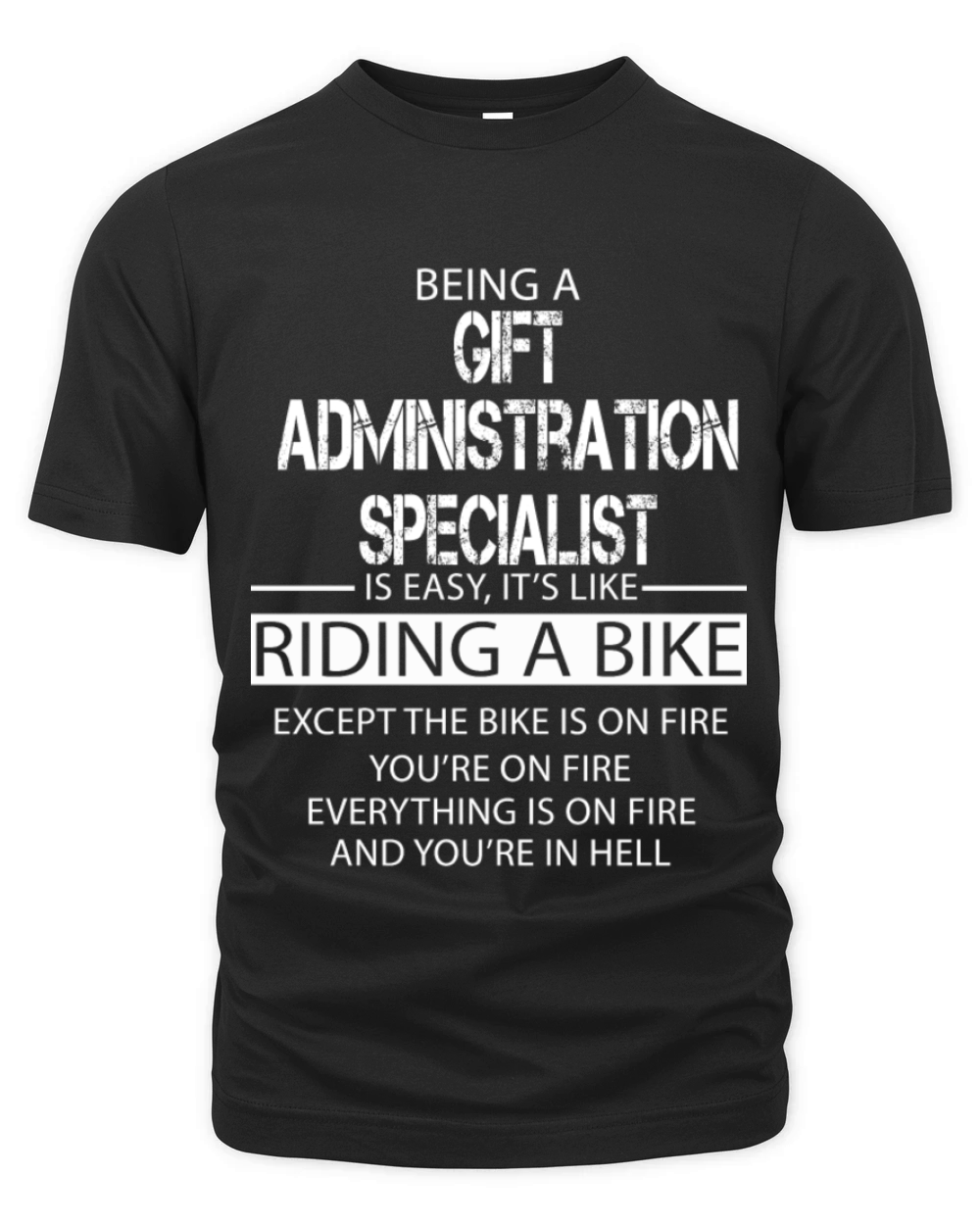 Gift Administration Specialist Organic Unisex T-shirt