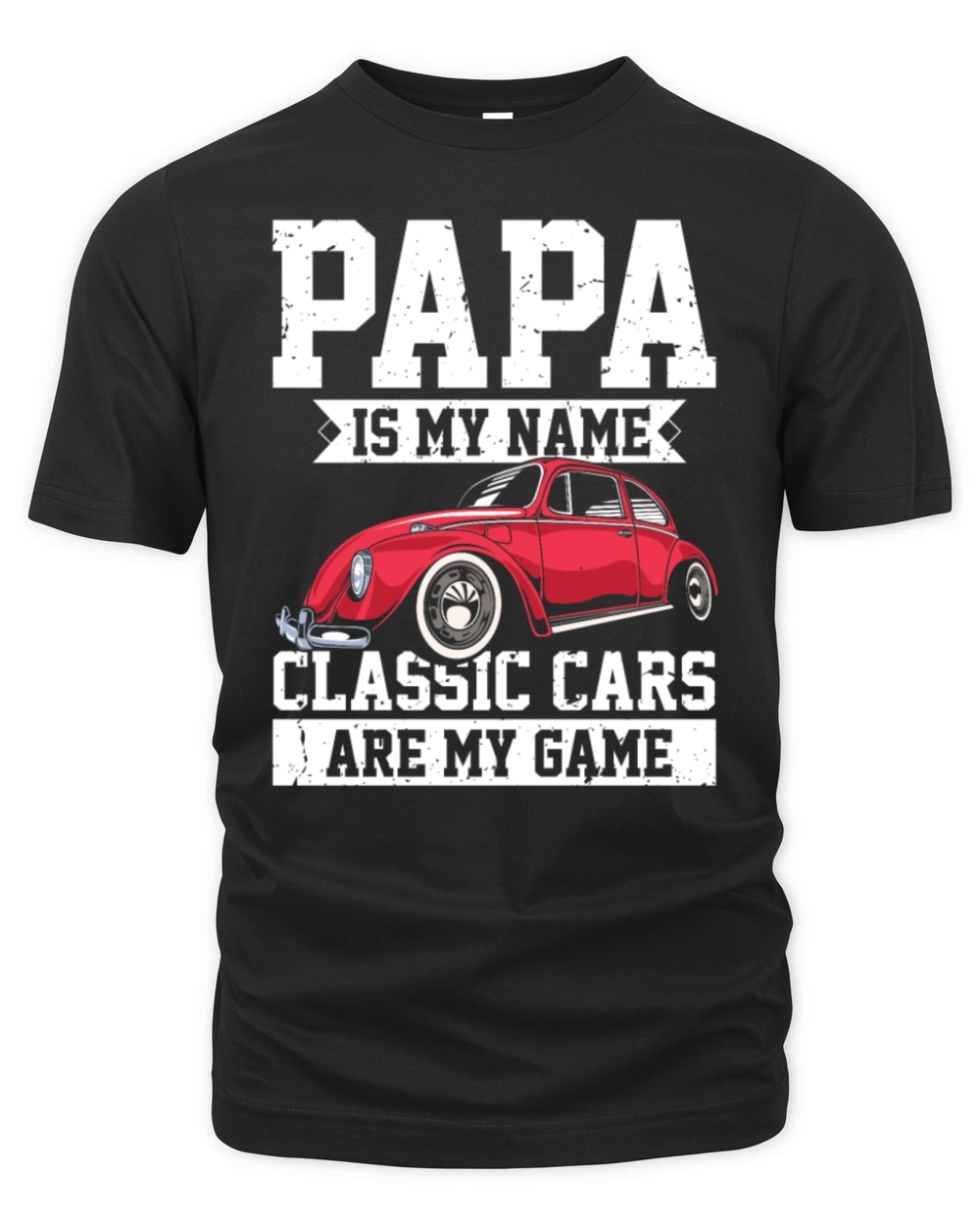 Hilarious Vintage Automobiles Classical Organic Unisex T-shirt