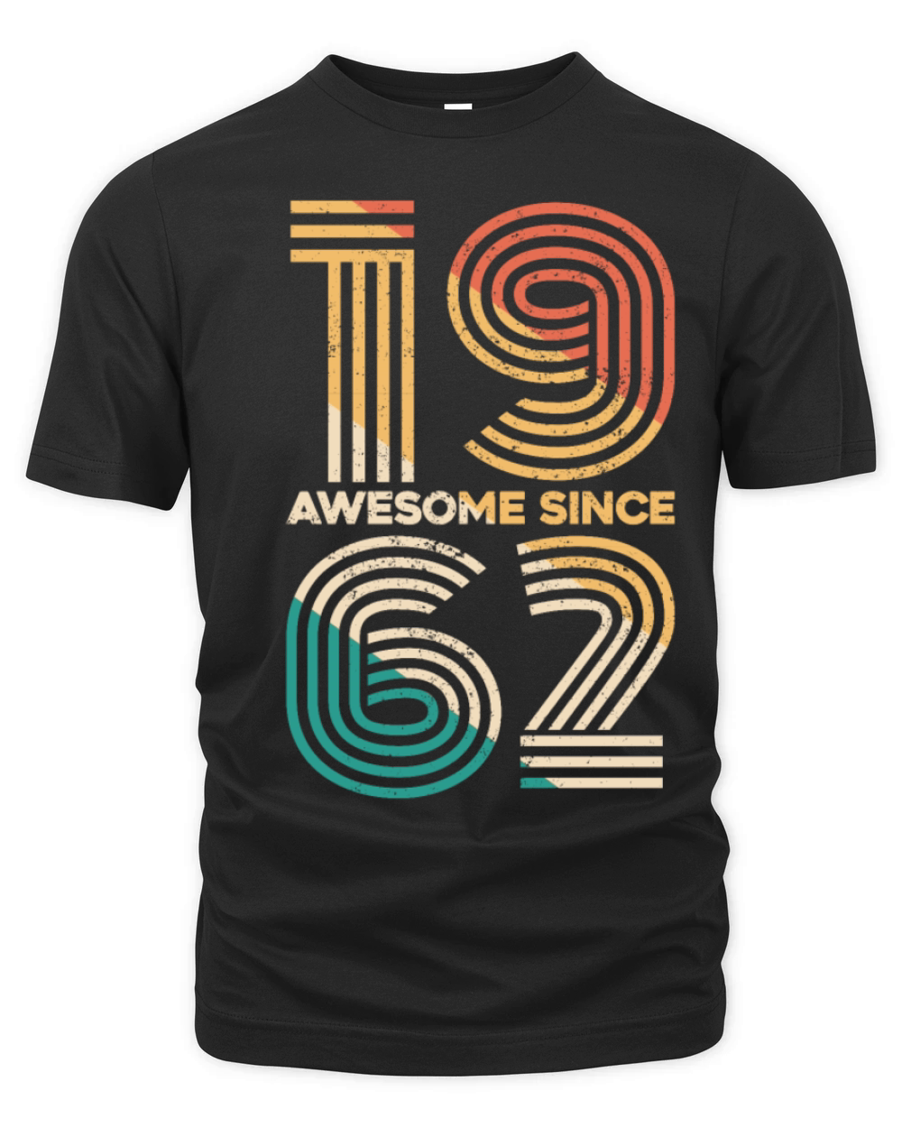 Vintage 1962 - 60 years old - 60th birthday gift Organic Unisex T-shirt