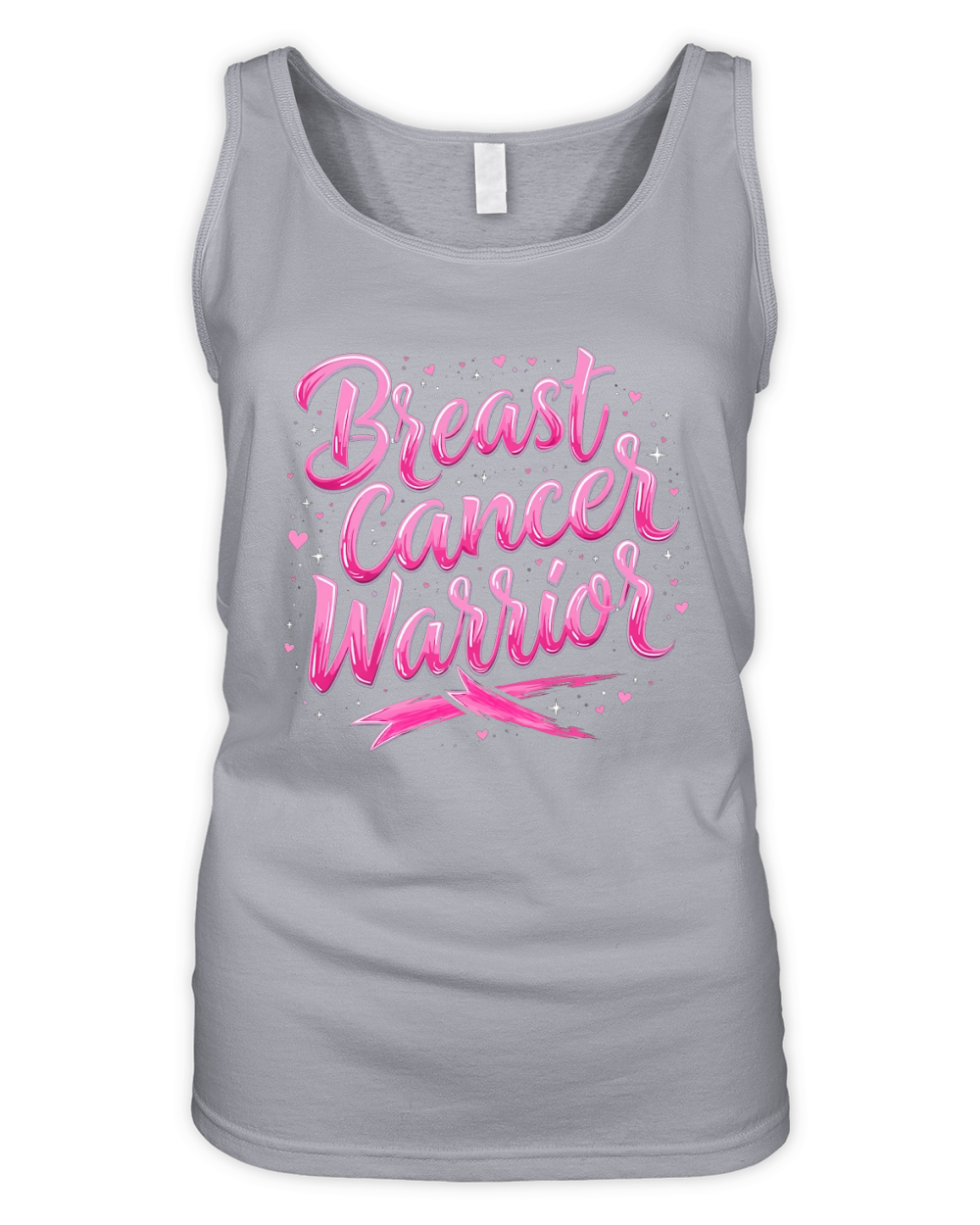 Breast Cancer Warrior Organic Women's Tank Top