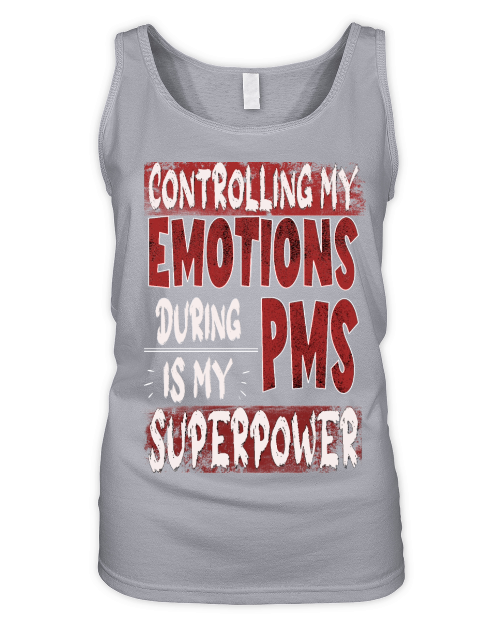 Emotions PMS Superpower - Design for Women Organic Women's Tank Top