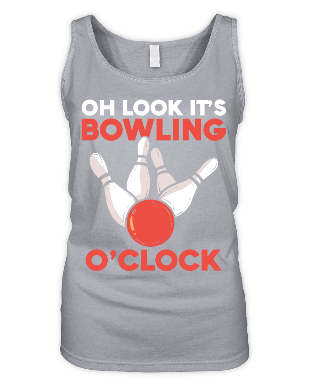 Oh Look Its Bowling OClock bowler bowling team Organic Women's Tank Top