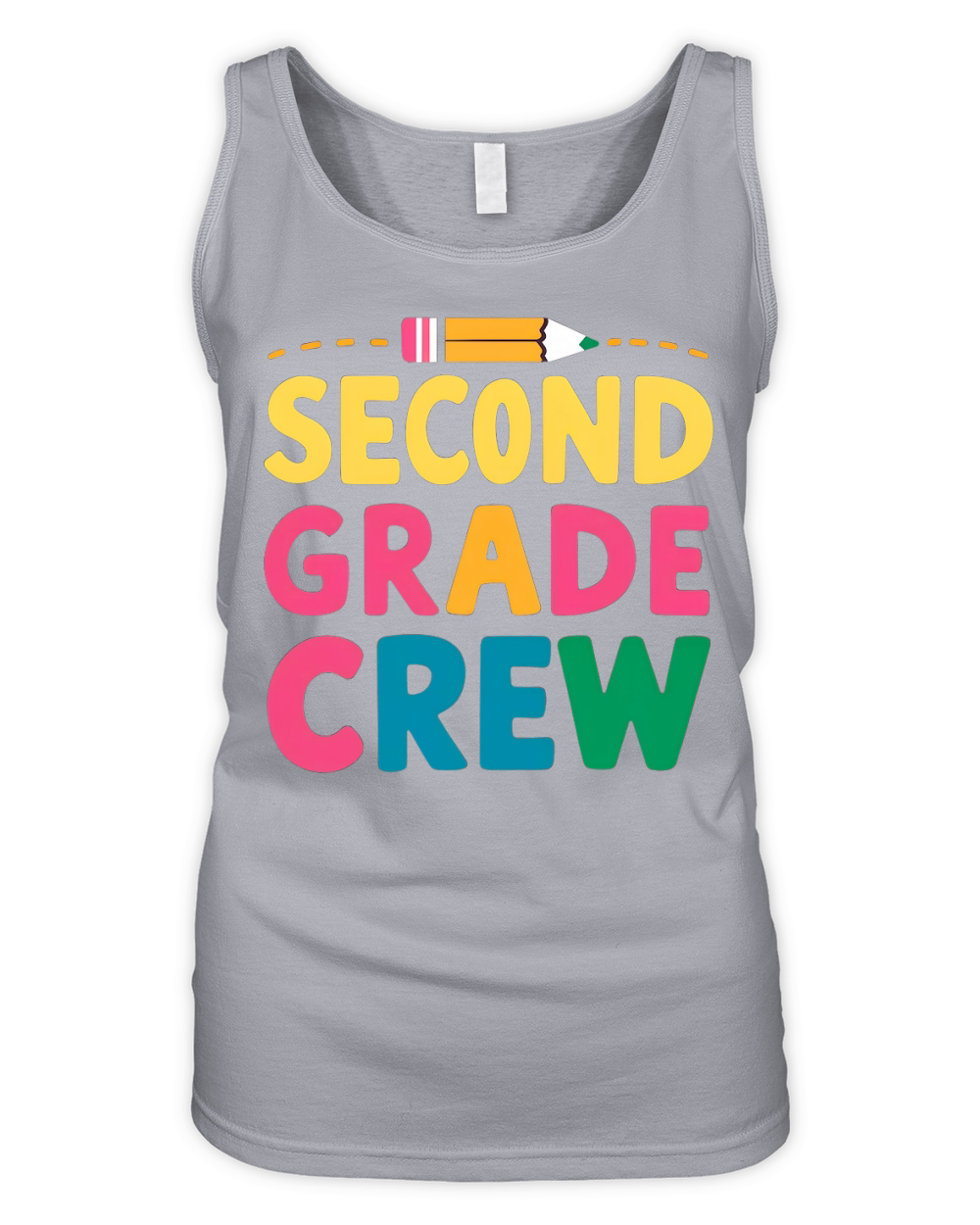 Second grade crew Organic Women's Tank Top