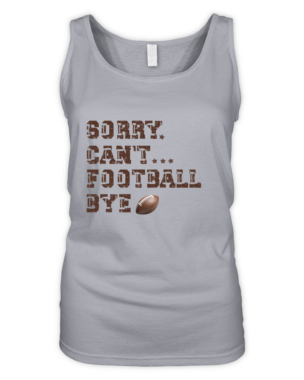 Sorry Cant football Organic Women's Tank Top