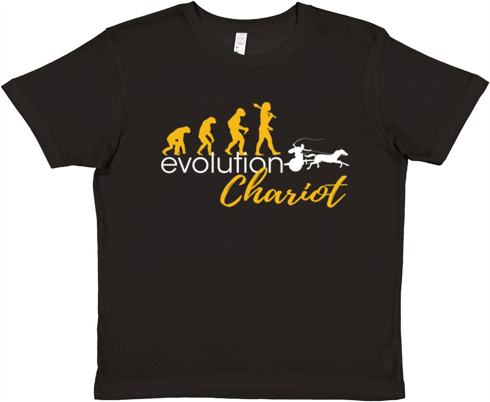Evolution Of Chariots Premium Kids Crewneck T-shirt