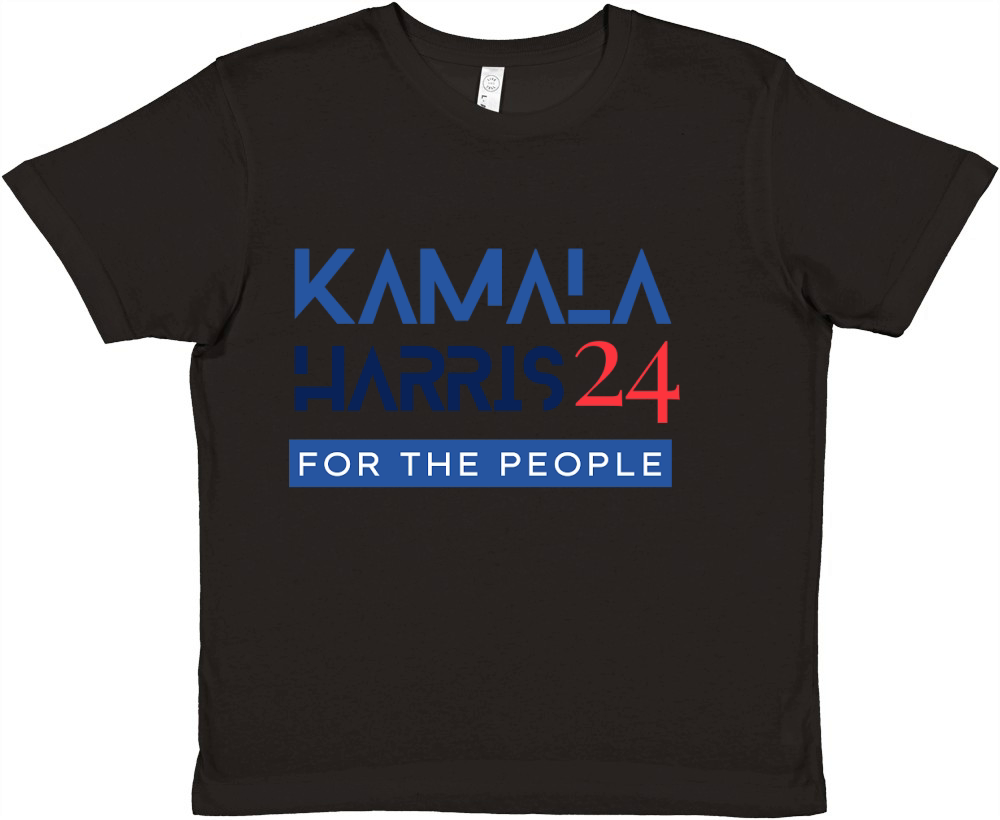 Kamala Harris 2024 For The People Premium Kids Crewneck T-shirt